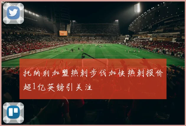 托纳利加盟热刺步伐加快热刺报价超1亿英镑引关注